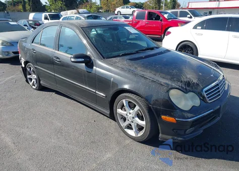 2007 Mercedes-Benz C 230 Sport from USA, damaged, VIN WDBRF52H87F934306